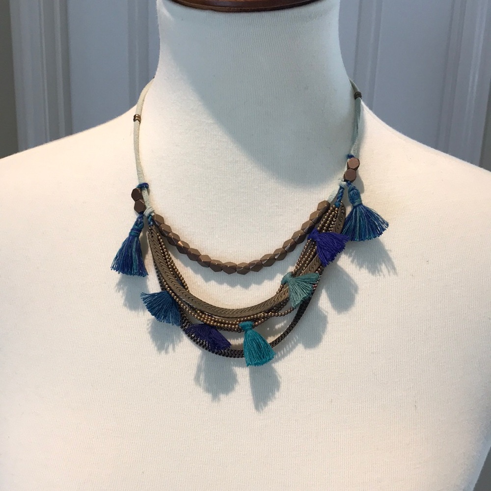 Beautiful Boho Statement Necklace! - image 4